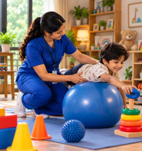 Pediatric Physiotherapy at home in Bangalore | Medca Healthcare