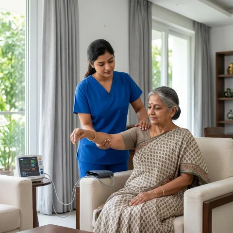 Balance Improvement — home care in Bangalore | Medca Healthcare
